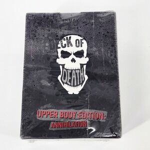 Deck of Death Upper Body Edition Annihilation Workout Fitness Card Game New